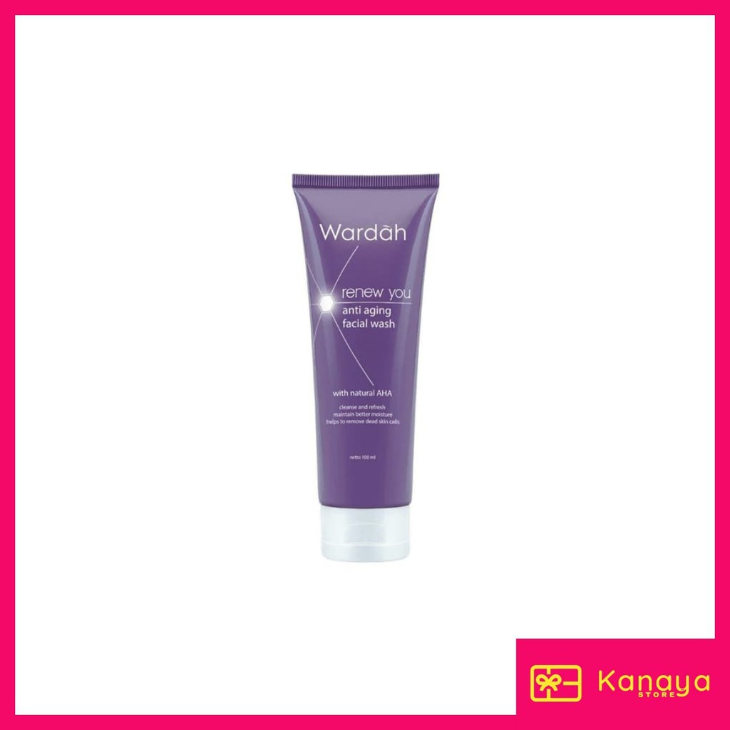 (BISA COD) Wardah Renew You Anti Aging Facial Wash 100 ml