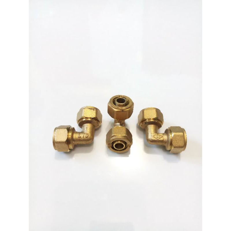 KNEE SAMBUNG 1/2&quot; KUNINGAN / KENIE SAMBUNG UNTUK AIR PANAS
