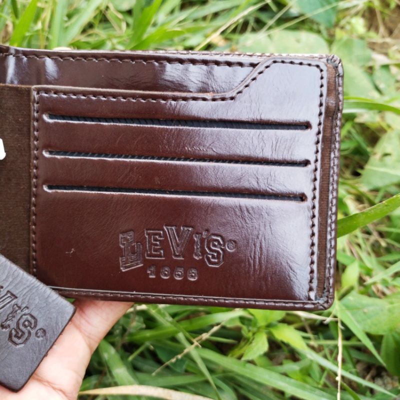 Dompet kulit pria Model Tegak 3D Dompet kulit Asli Premium L 002 Dompet Pria Kulit Asli