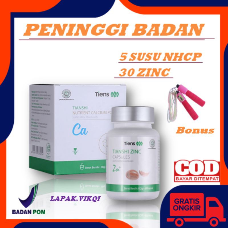 

SUPER GROW UP - PENINGGI BADAN ORI TIENS SuperGrowUp Original Susu Kapsul