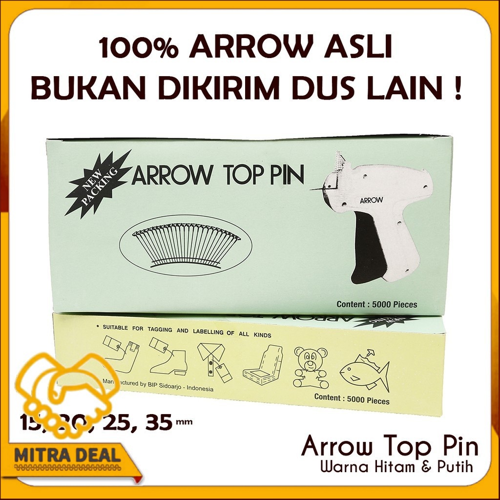 

[COD] Arrow Top Pin - Tag Pin / Isi Refill Tag Gun / Isi 5000 Pcs ORIGINAL