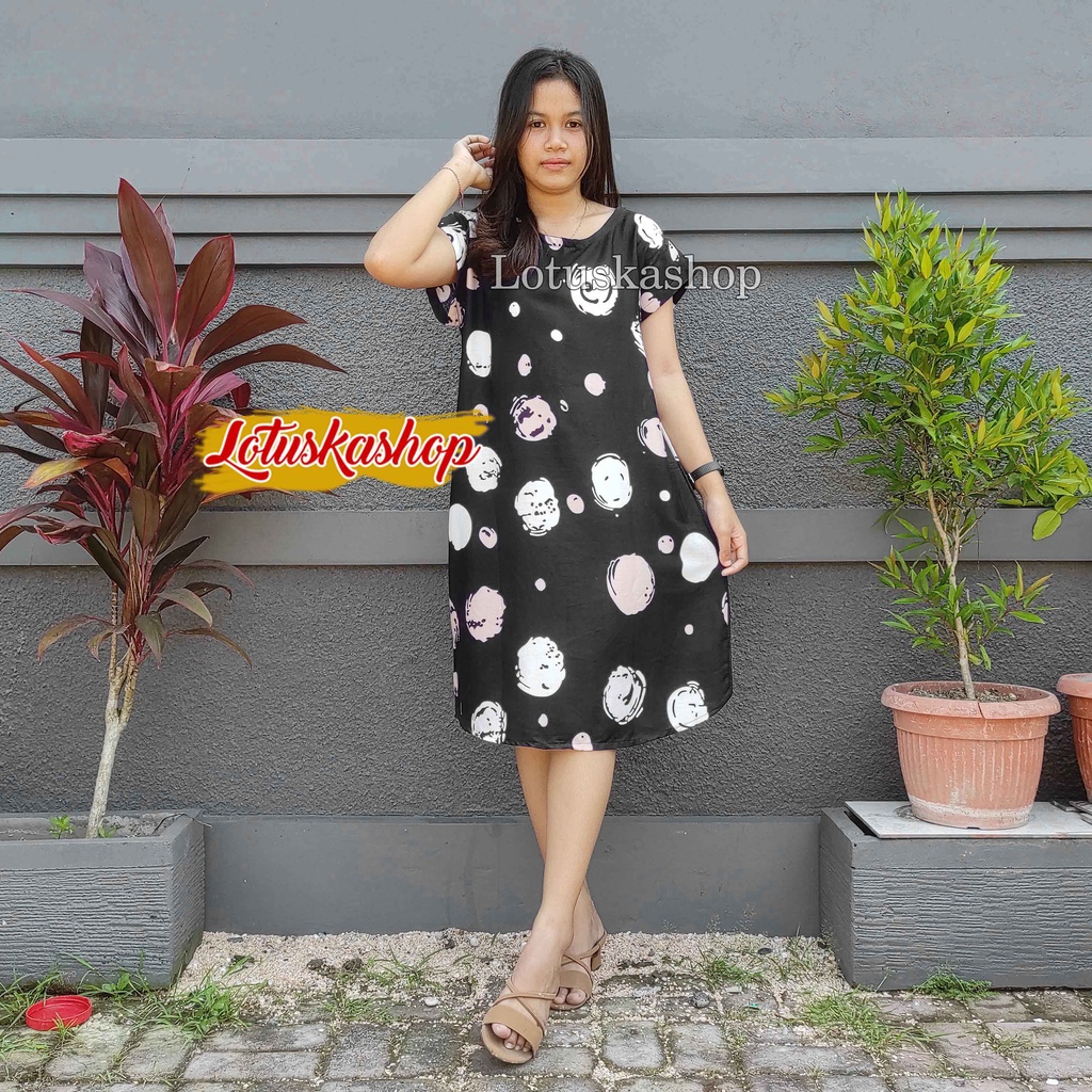 Daster Bali Daisy-Bomba Hitam