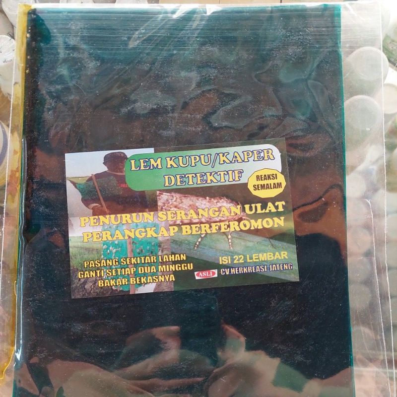 

lem kupu/kaper isi 22 lembar