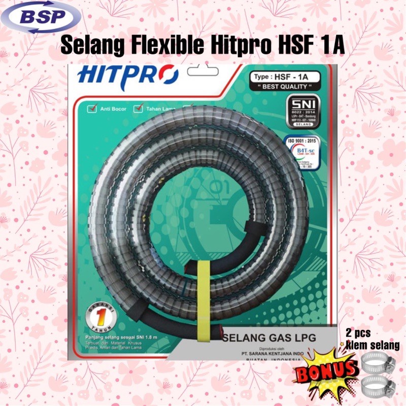 Paket Selang Gas Flexible HITPRO