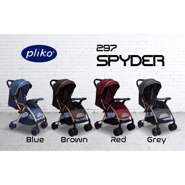 Stroller Pliko 297 Spyder gold series 