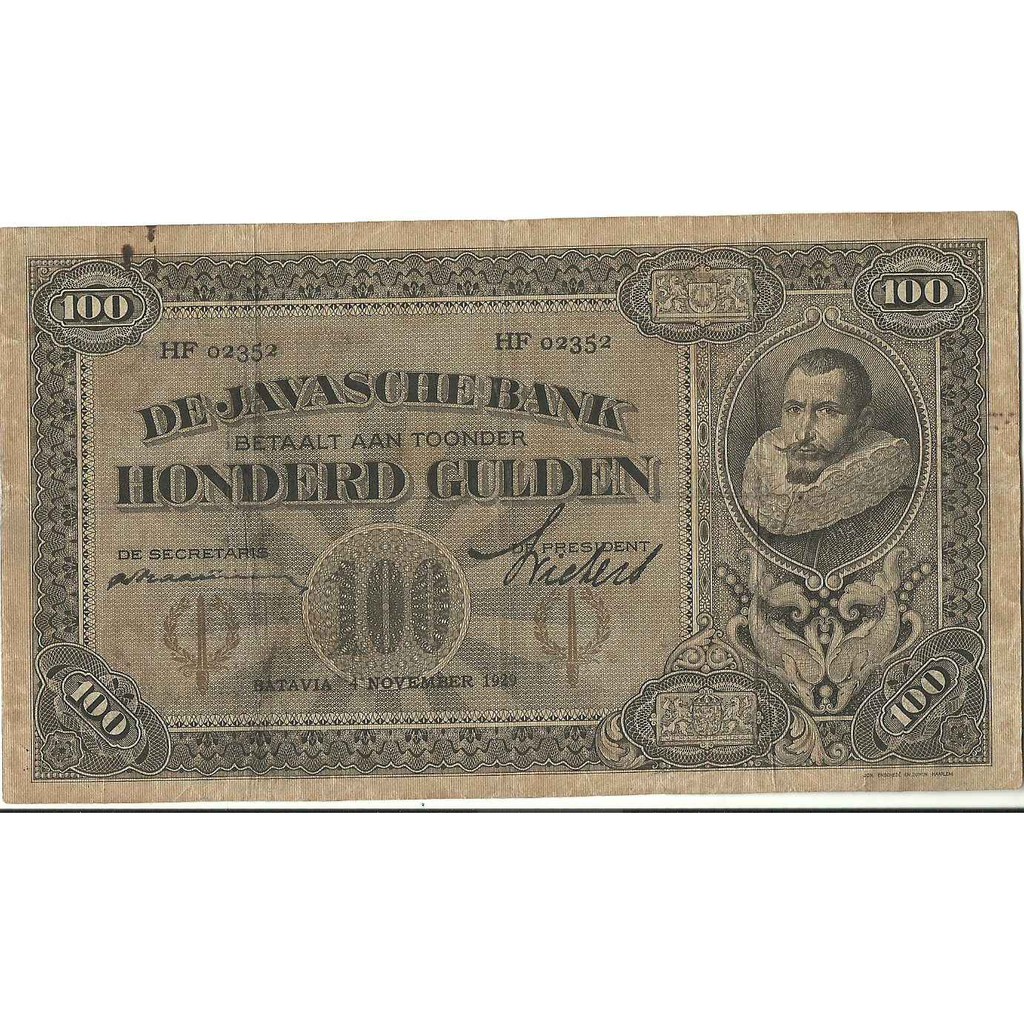 Coen 100 Gulden 1929