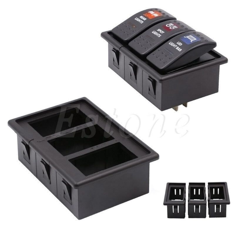 Cre3 Rocker Switch Clip Panel Assembly Patrol Holder Housing Untuk Tipe Carling ARB