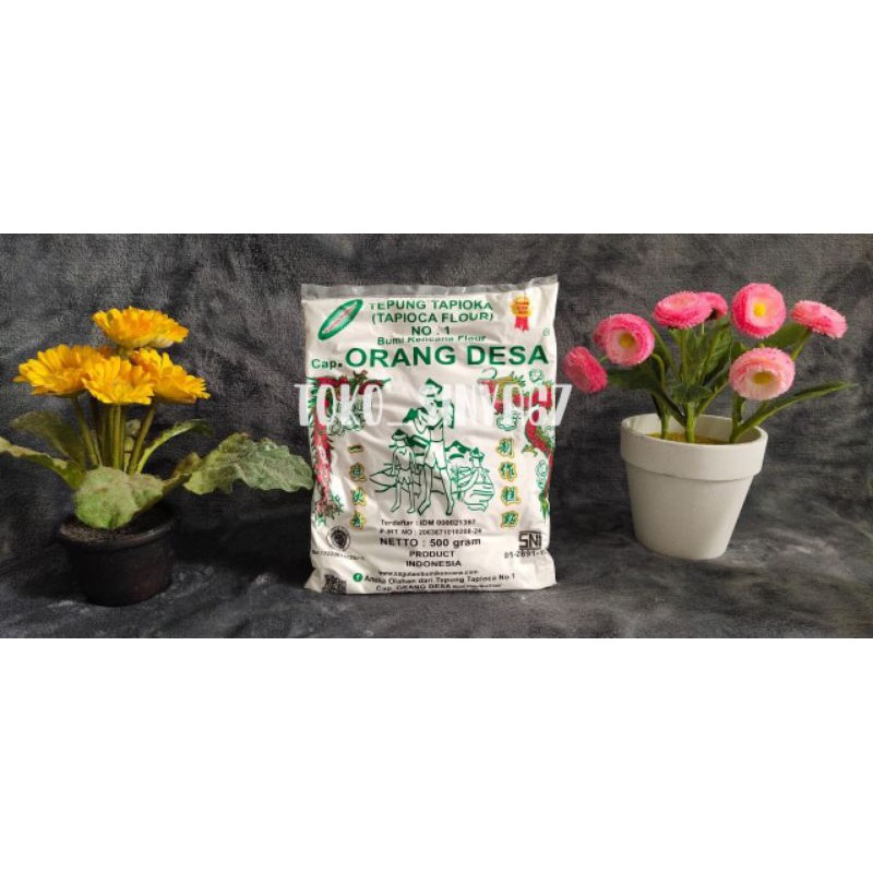 

TEPUNG TAPIOKA CAP ORANG DESA 500g