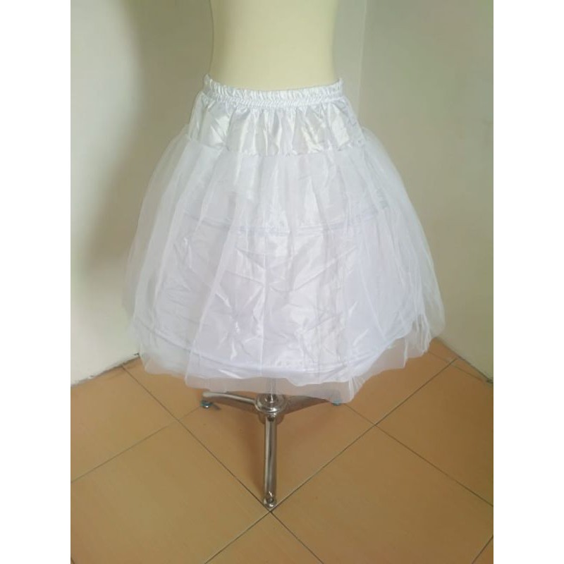 PETIKUT PERTICOAT GAUN ANAK PEREMPUAN RING 2 PLUS JALA