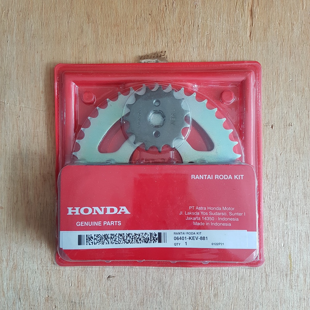 GEAR SET KEV SUPRA 06401KEV881 ORIGINAL AHM