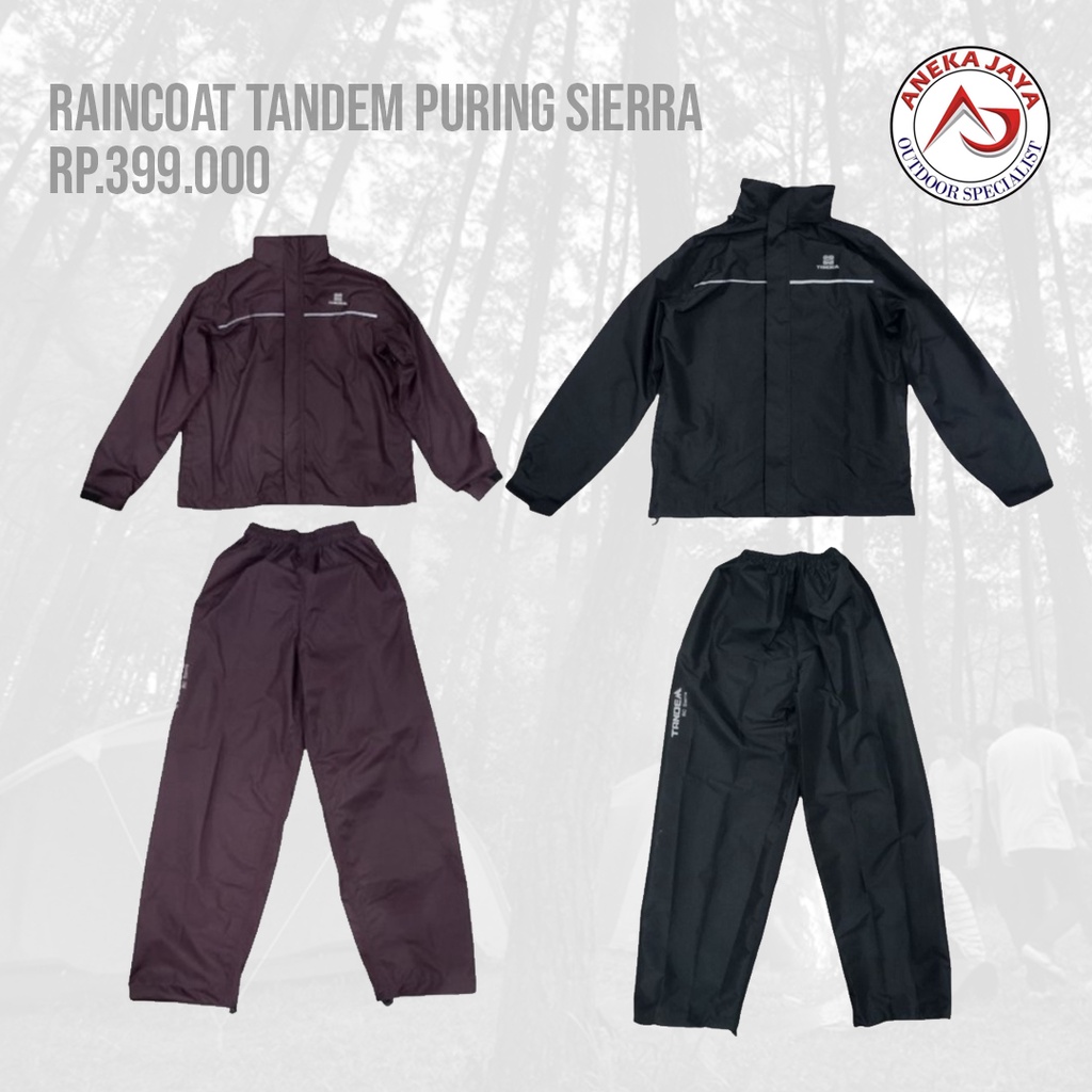 JAS HUJAN RAINCOAT TANDEM PURING SIERRA