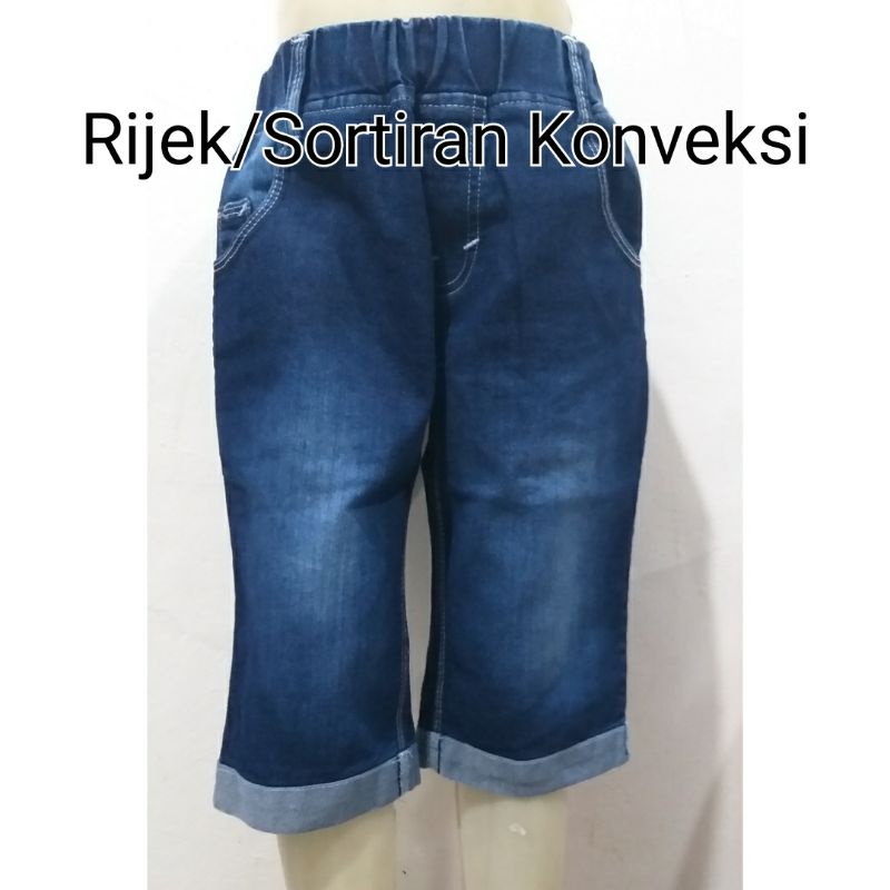 Celana Jeans Anak Laki - Laki Pendek umur 1 - 13 Tahun