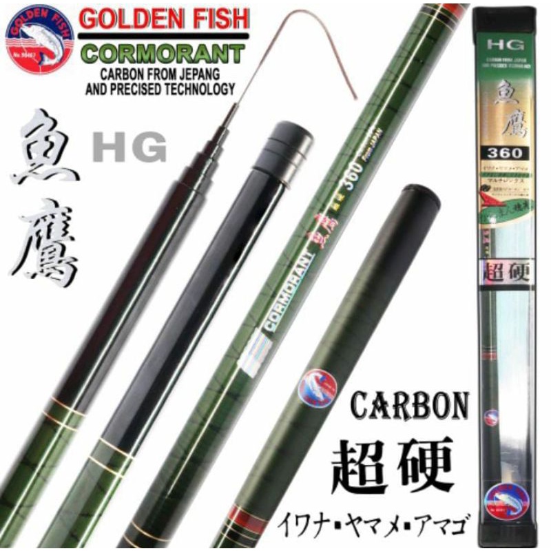 Tegek Golden fish cormorant 360,450