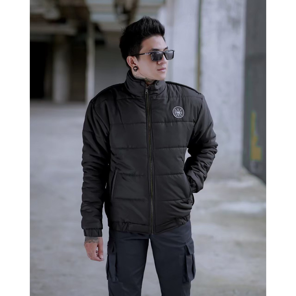 Jaket Harrington Original BGSR - Down Jaket Puffer Original BGSR - Putih