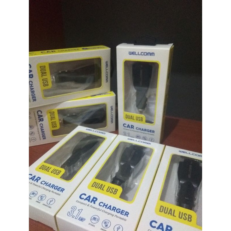 CAR CHARGER WELLCOMM