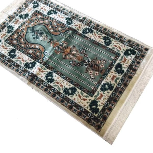 sajadah yakar karpet / sajadah turki bludru / sajadah premium