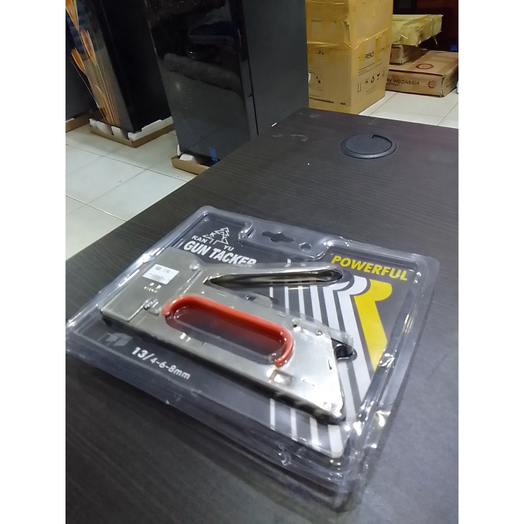 STAPLES GUN TRACKER/STAPLE TEMBAK/STAPLES KAYU