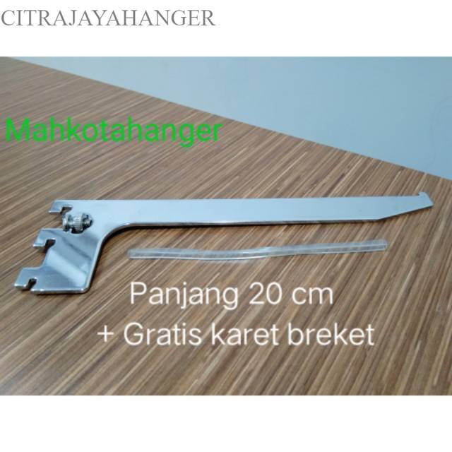Bracket Kaca | Ambalan kaca | Daun breket kaca display