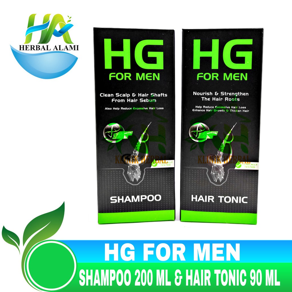 Shampoo &amp; Hair Tonic HG For Men