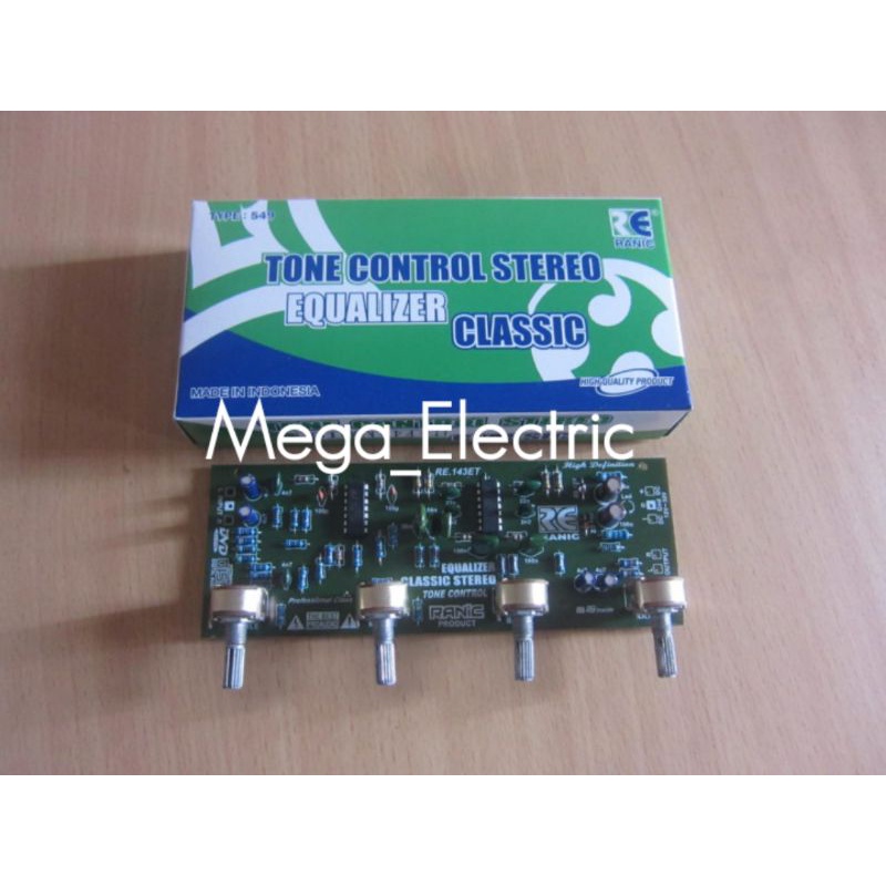 Kit Tone Control Stereo Equalizer Classic