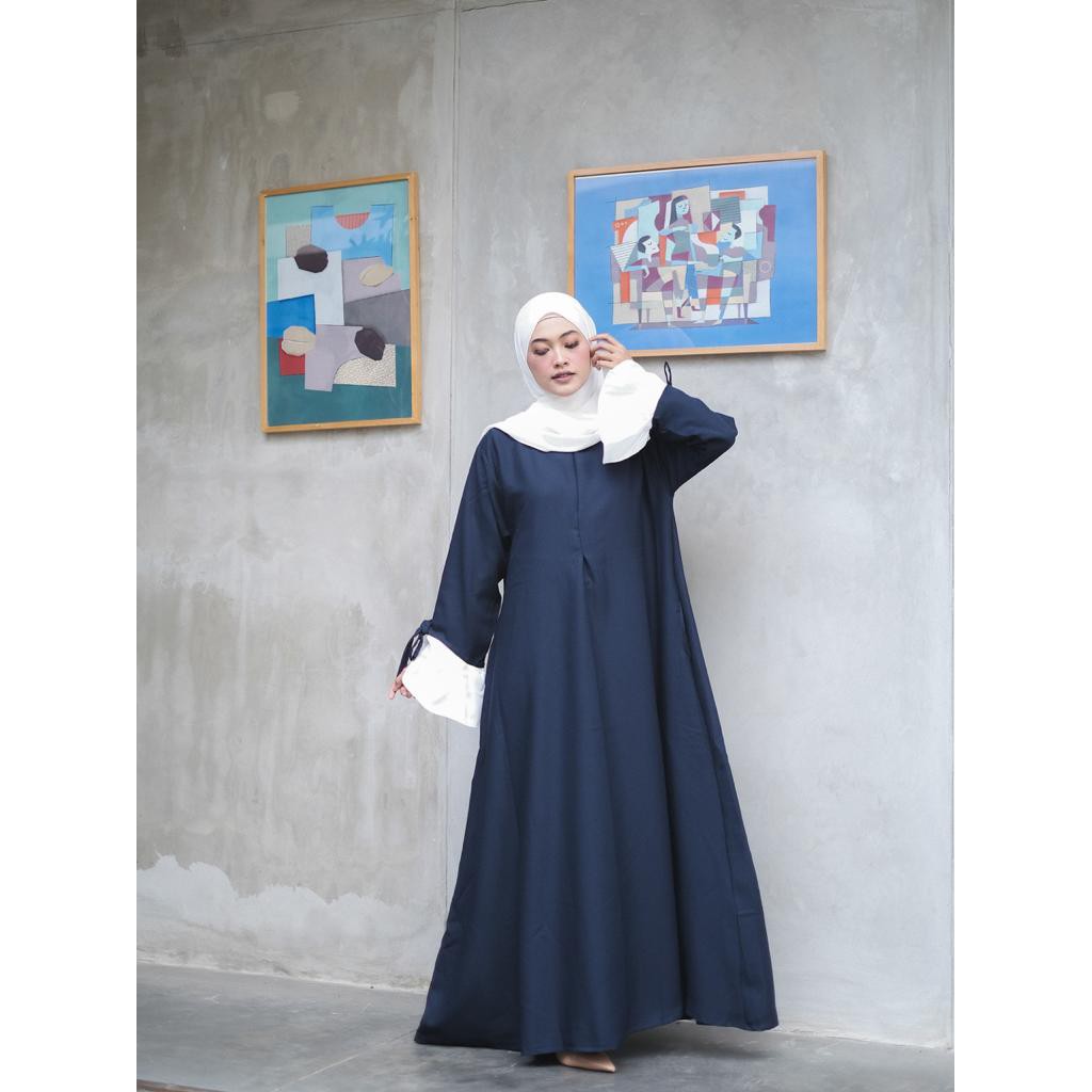 DISKON SORAYA DRESS - FLOTTILICIOUS / DRES MURAH / GAMIS MURAH / DRES MUSLIM / GROSIR BAJU ONLINE