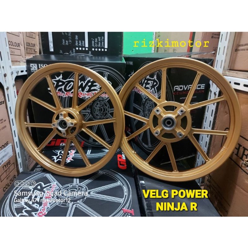 VELG RACING POWER GP WHEEL KAWASAKI NINJA R  /SS 17 160/185