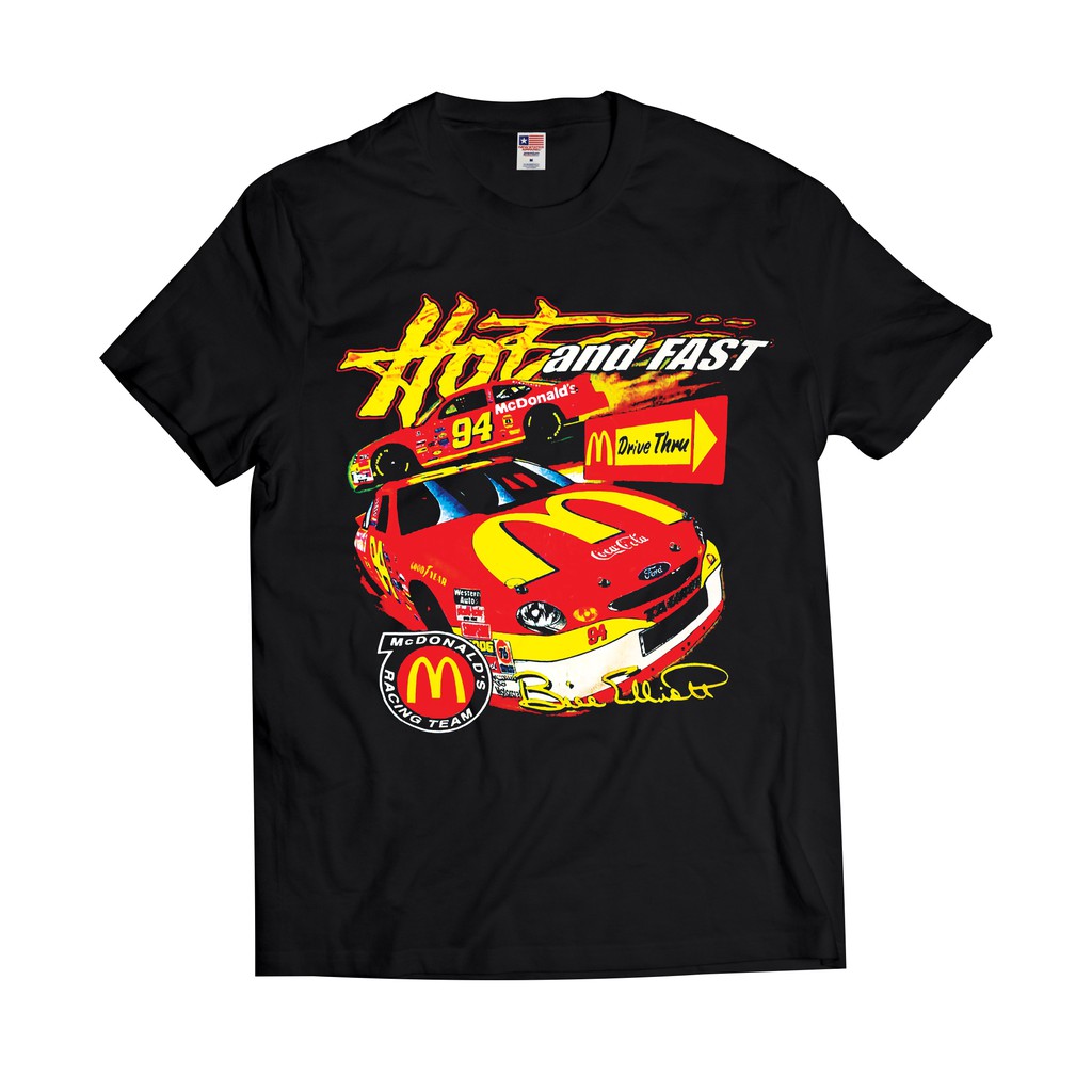KAOS VINTAGE - NASCAR MCDONALDS TEAM | KAOS NASCAR | KAOS BOOTLEG | KAOS VINTAGE NASCAR | T-SHIRT