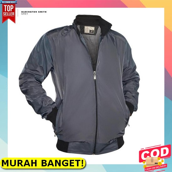 Cod Jaket Jeans Pria Logo Kulit The Berry - Jaket Denim Pria Keren - Jaket Jeans Kombinasi Terbaru T