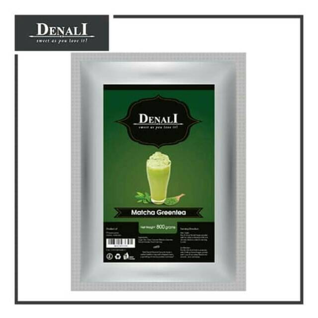 

Denali powder macha greentea 800 gr