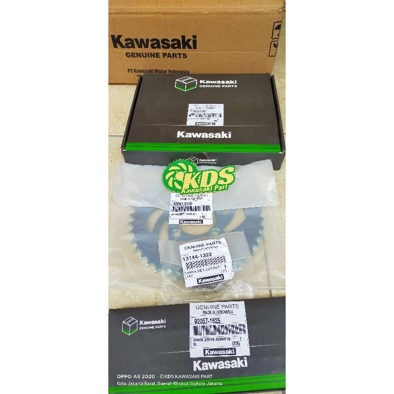 CHAIN KIT / GER SET  MOTOR KAWASAKI KAZE R VR -P1005-0001