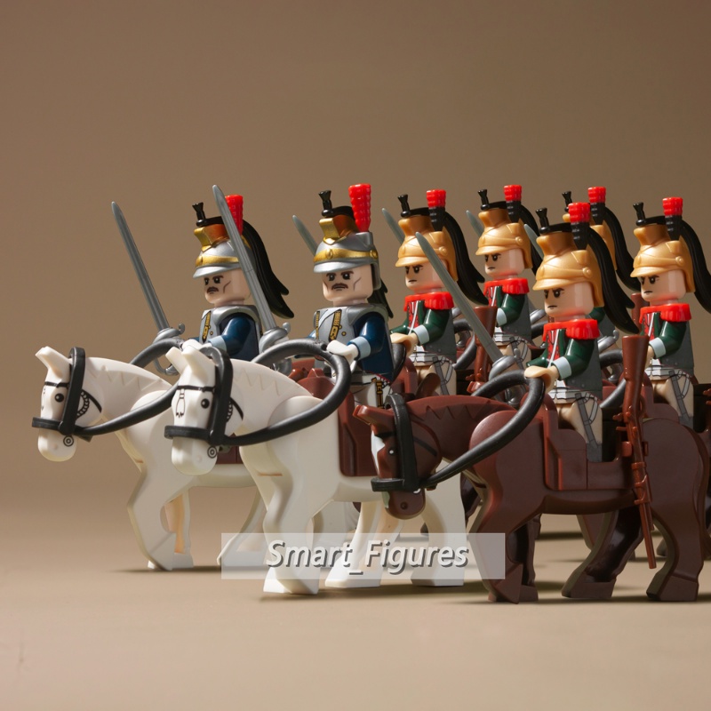 Napoleonic Wars N001-N012 Mainan Action Figure Prancis Swiss Pranciss Spanyol Mini Untuk Hadiah