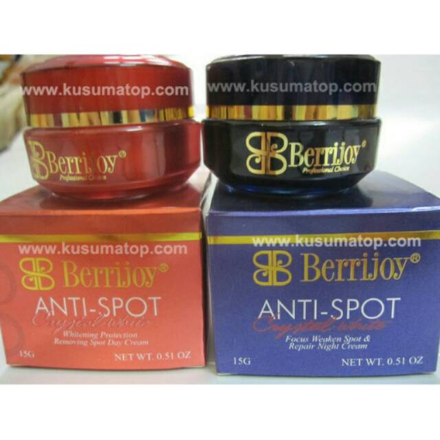 CREAM BERRIJOY ANTI SPOT (CREAM MALAM/SIANG SAJA)