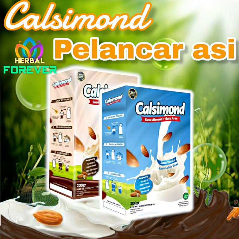 Afis susu almond calsimond ALMONE ALMOM ALMONDE TERMURAH!!!!