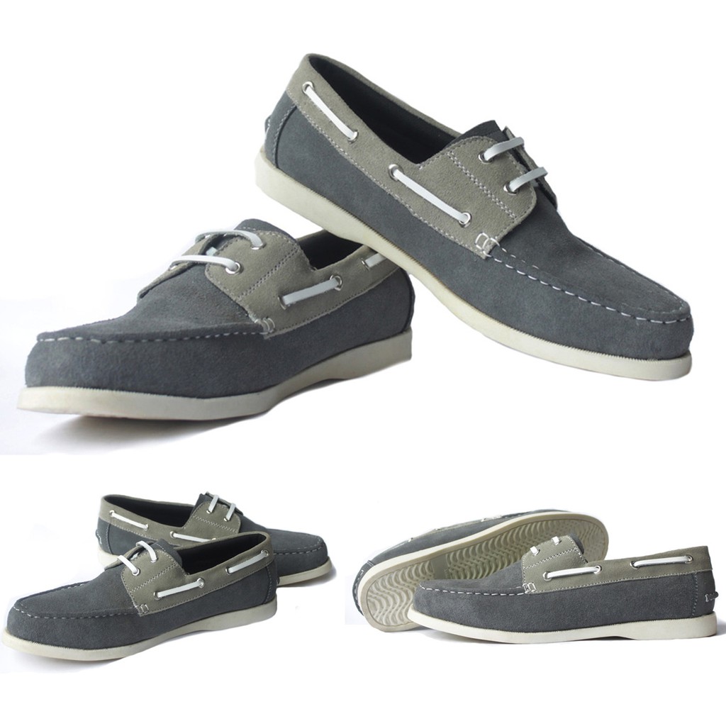 Sepatu Pria Zapato Mocassin Indian Boatshoes Original Handmade Suede