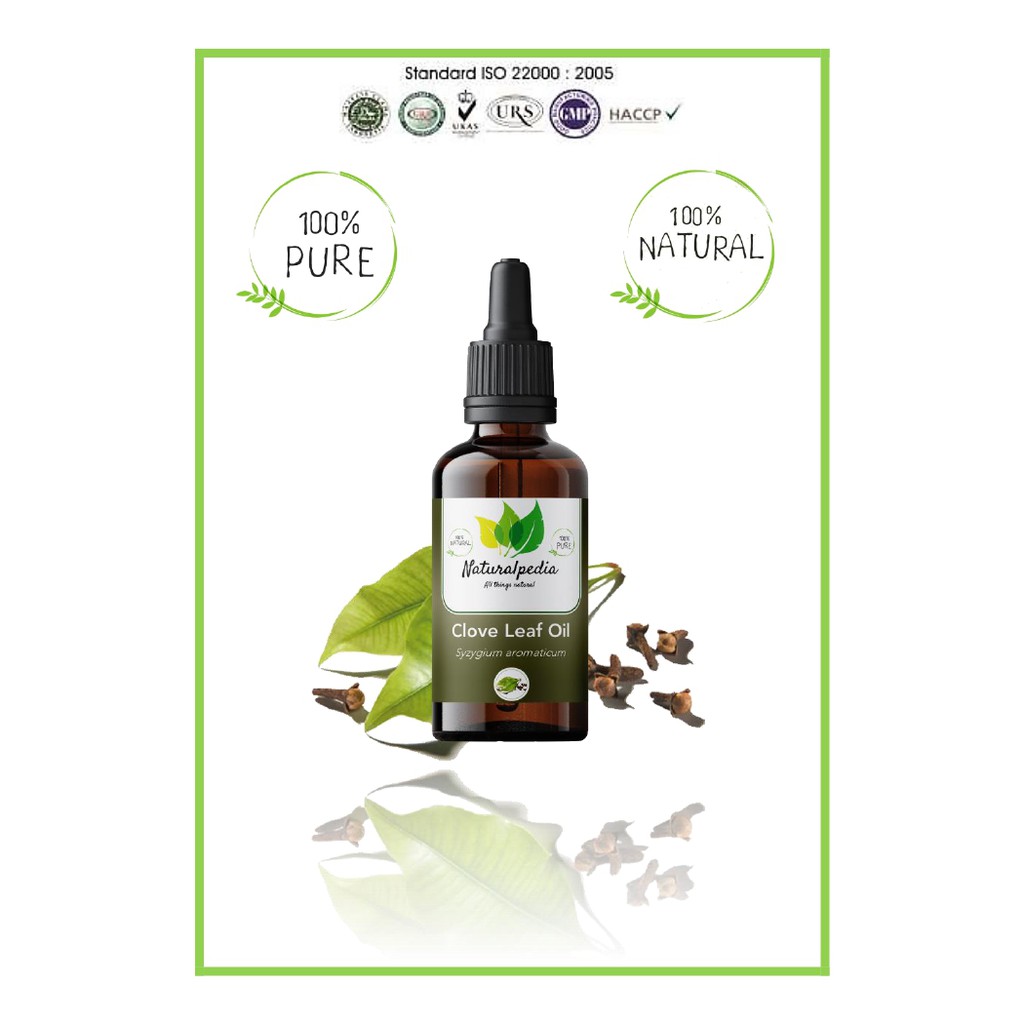 Pure Clove Leaf Bud Essential Oil / Minyak Esensial Cengkeh Murni 30ml