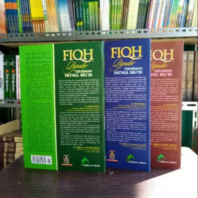 Fiqih Populer Terjemah Kitab Fathul Muin 3 Jilid Lengkap Lirboyo