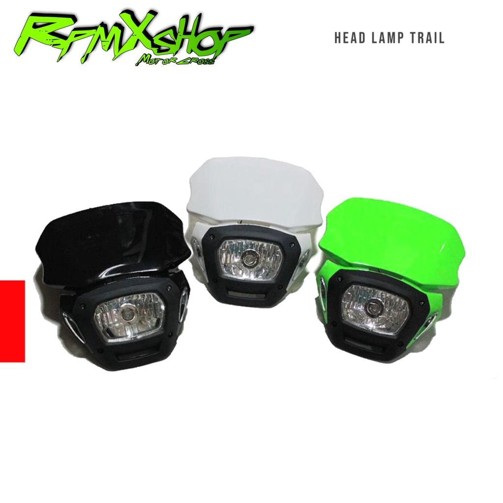 Reflektor trail old jadul yang suka barang antik dan jaman now totok lampu trail jadul trail a