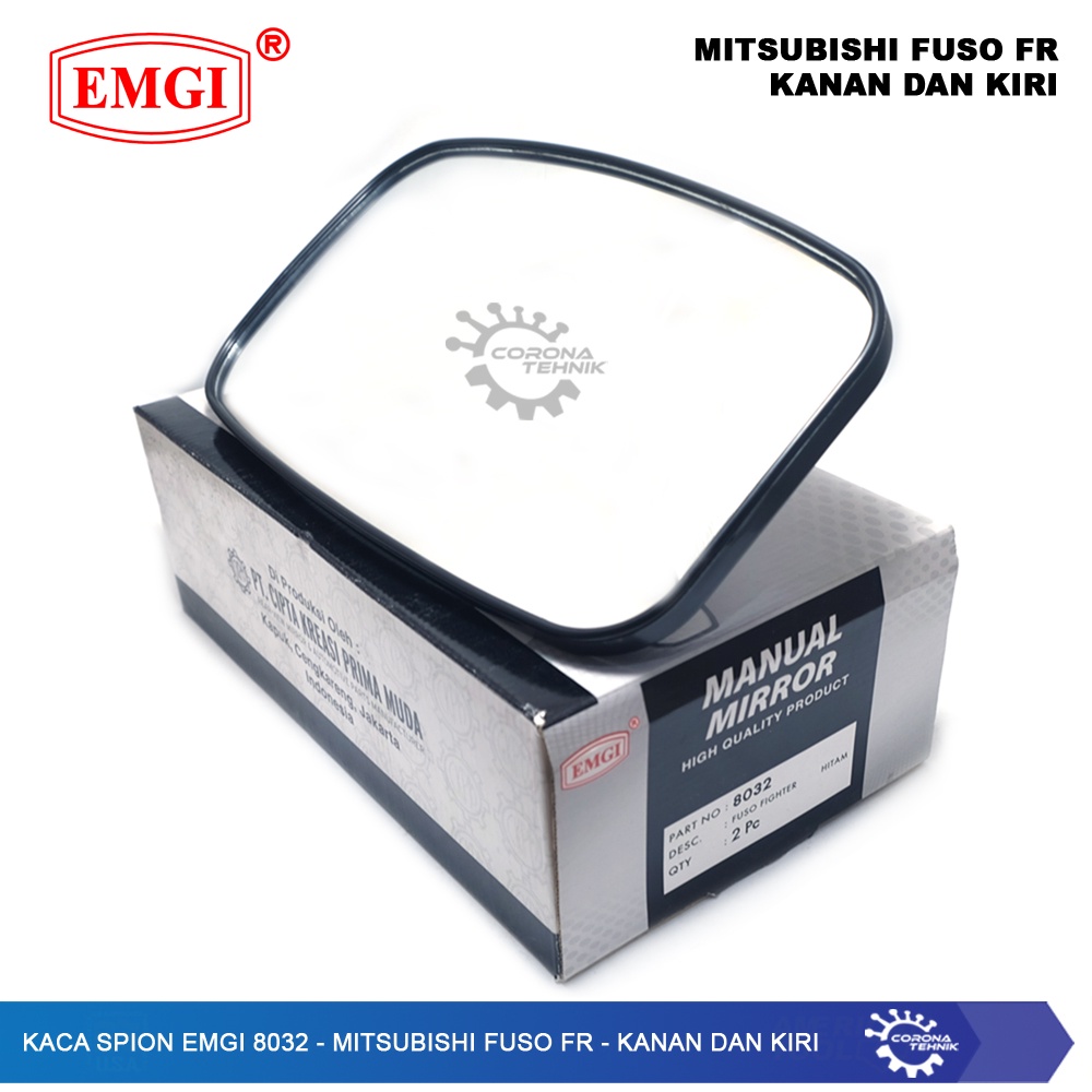 EMGI 8032 - Mitsubishi Fuso FR - Hitam - Kaca Spion