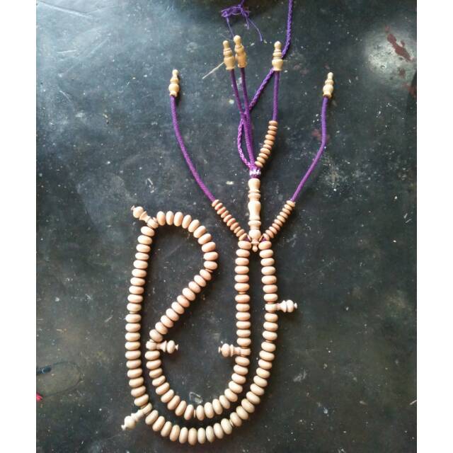 Tasbih setting tijani bidara madinah model pipih