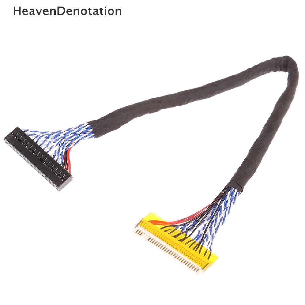 (Heavendenotation) Lvds Kabel Fix-30P-S8 Fix 30pins S8 8bit 1ch 8bit Untuk Panel Display Lcd Led