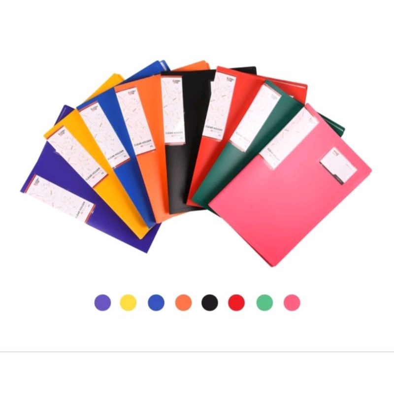 

CLEAR HOLDER FOLDER ONE ISI 60 lbr / DOKUMEN KEEPER UK. FOLIO