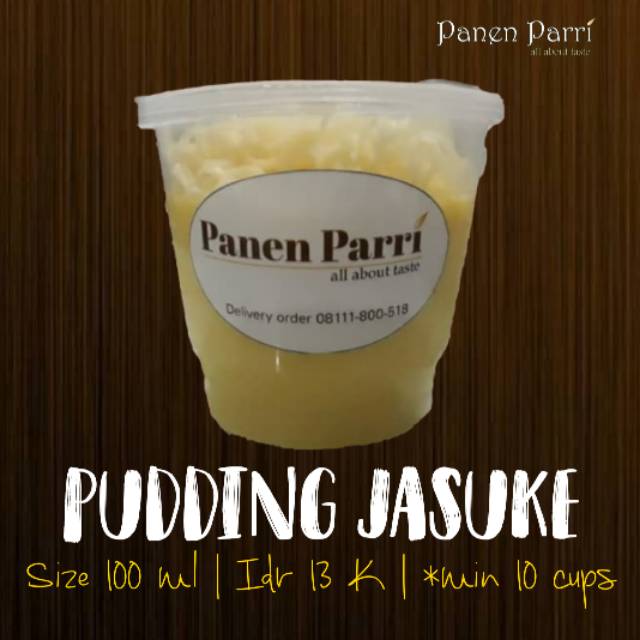 Puding Jasuke in Cups