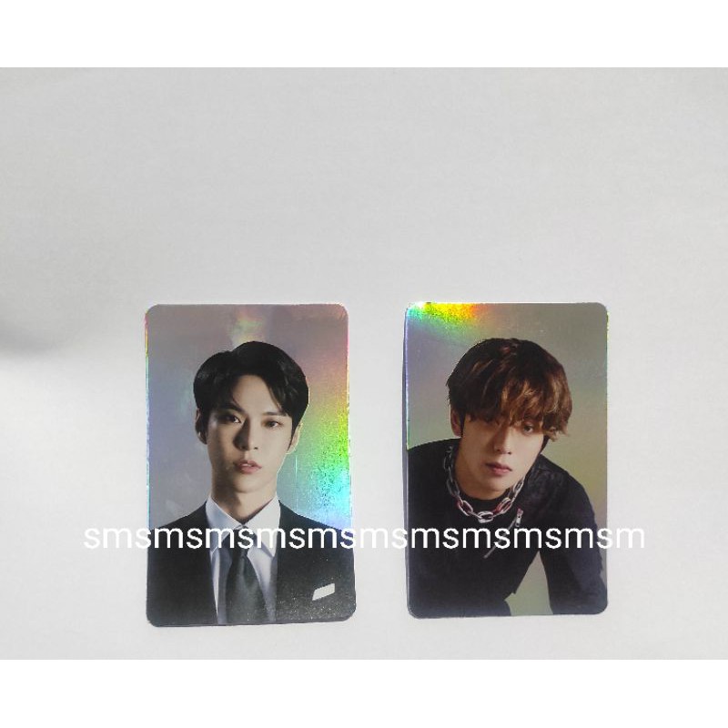 PC PHOTOCARD HOLOGRAM JAEHYUN DOYOUNG BENE BENEFIT ALADIN ALADDIN SG SEASON'S GREETINGS 2021 SG21