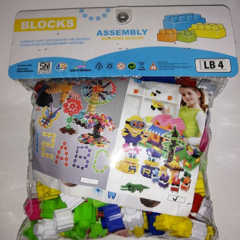 PROMO COD MAINAN BUILDING BLOCKS LB4 / SUSUN BALOK GEAR