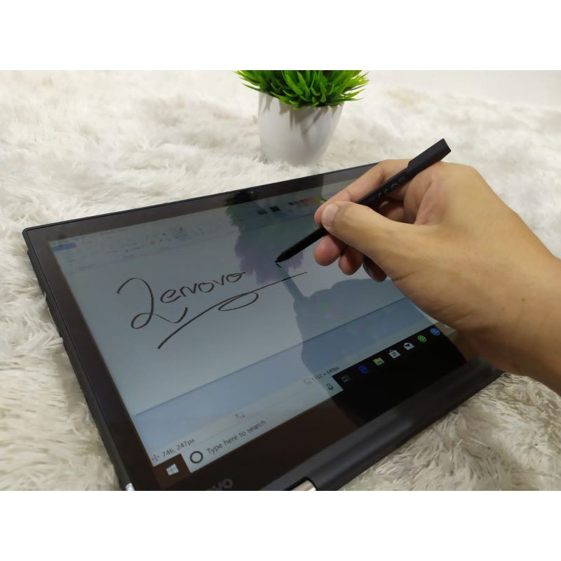 laptop lenovo thinkpad x1 yoga core i5 gen 7 ram 8gb ssd 256gb flip touchscreen x360