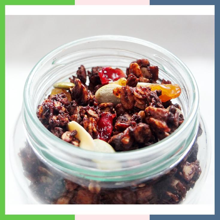 

Granola Dark Chocolate Crunchy 250Gr