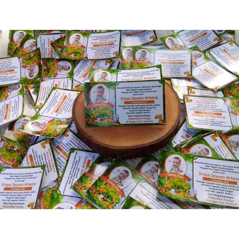 

Cetak Stiker Tedak Siten Murah Siap Pakai