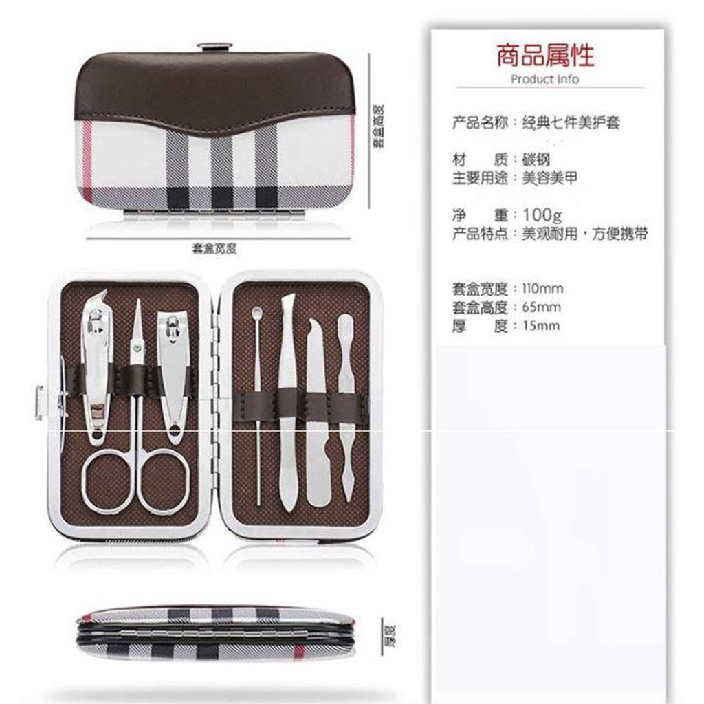 Manicure Pedicure Set / Pembersih Kuku - BUM