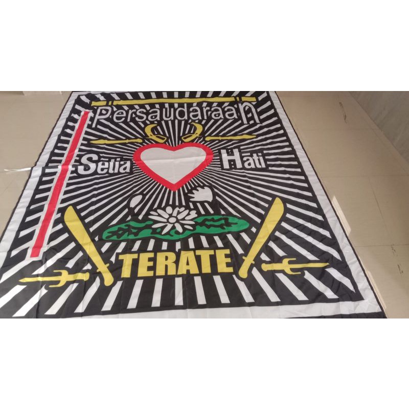 bendera PSHT Spanduk Giantflag Umbul Umbul full printing ukuran besar
