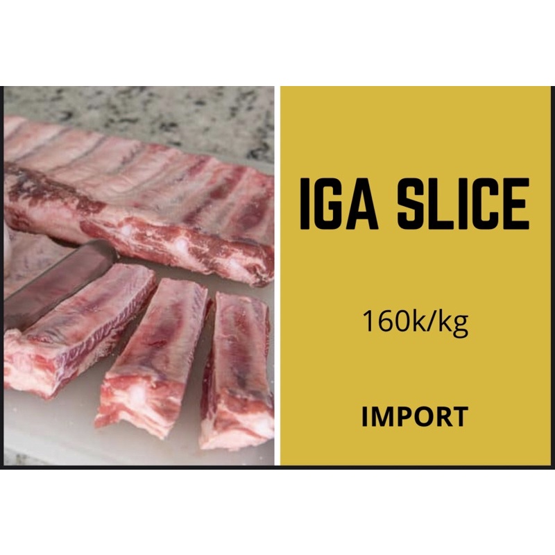

babi iga slice import 1 kg